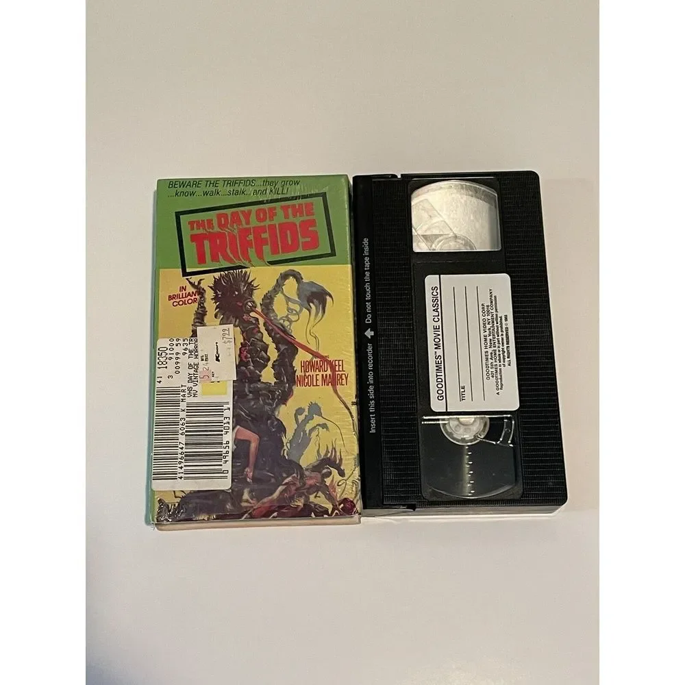Good Times Home Video VHS Day of the Triffids 1985 Horror Movie‎